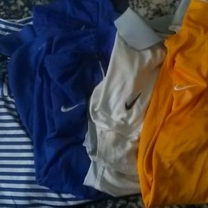 4 nike polos